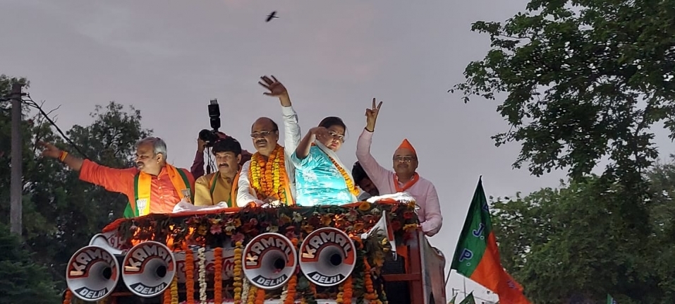 बीजेपी ने राजेन्द्र नगर विधानसभा सीट पर पूरी ताकत लगाई